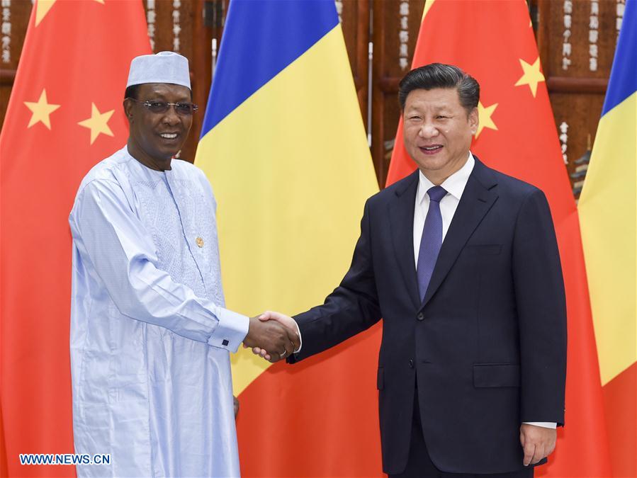 (G20 SUMMIT)CHINA-HANGZHOU-XI JINPING-CHADIAN PRESIDENT-MEETING (CN)