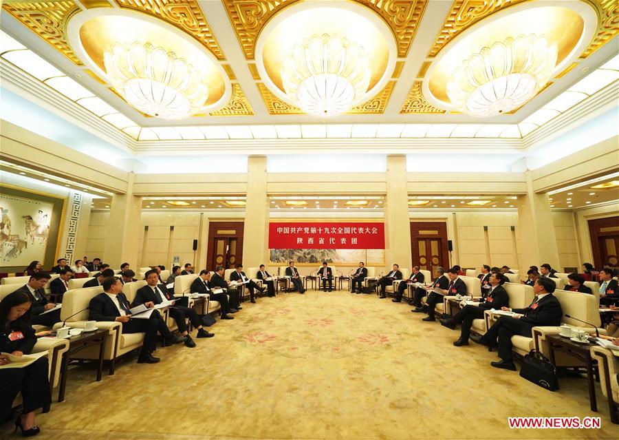 (CPC)CHINA-BEIJING-19TH NATIONAL CONGRESS-OPEN DELEGATION DISCUSSION (CN)