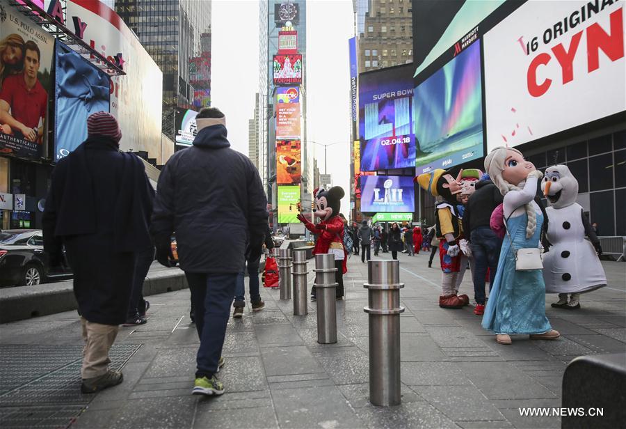 U.S.-NEW YORK-SECURITY BARRIERS-INSTALLATION