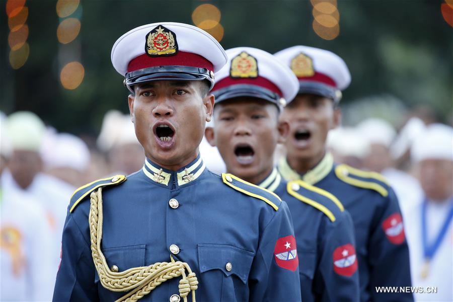 MYANMAR-NAY PYI TAW-70TH INDEPENDENCE DAY-CELEBRATION