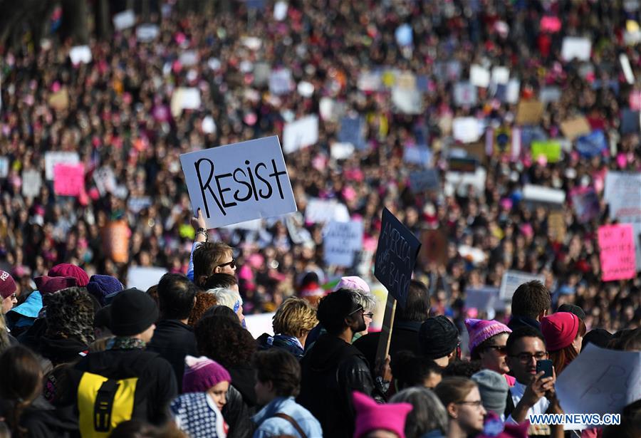 U.S.-WASHINGTON D.C.-WOMEN'S MARCH