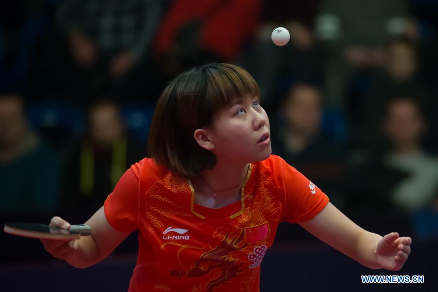 (SP)HUNGARY-BUDAPEST-ITTF WORLD TOUR-HUNGARIAN OPEN-WOMENS SINGLES