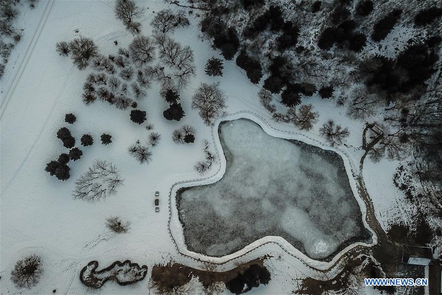 CHINA-LIAONING-HETU ALA CITY-SNOW (CN)