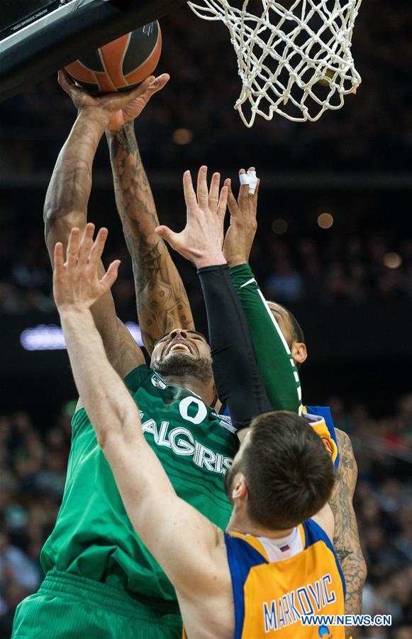 (SP)LITHUANIA-KAUNAS-BASKETBALL-EUROLEAGUE-ZALGIRIS KAUNAS VS KHIMKI MOSCOW REGION