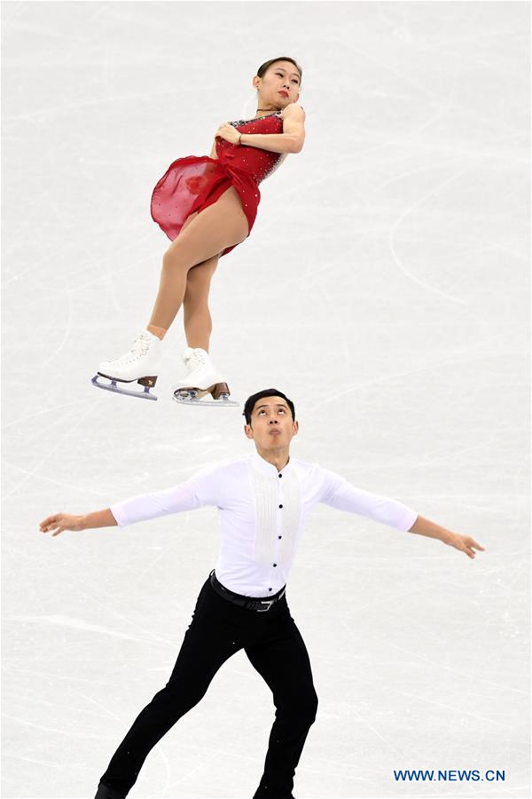 (SP)OLY-SOUTH KOREA-PYEONGCHANG-FIGURE SKATING-PAIR SKATING SHORT PROGRAM