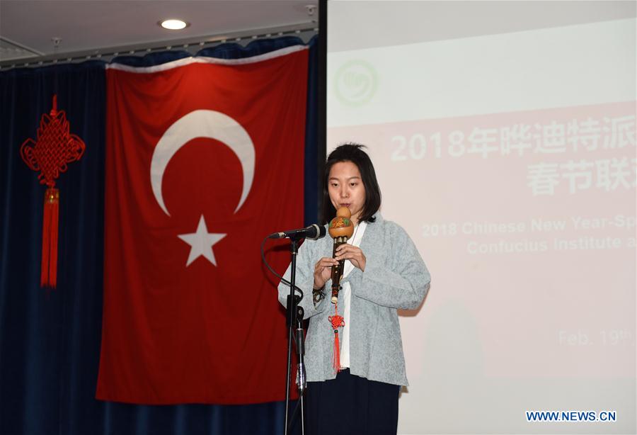 TURKEY-ISTANBUL-YEDITEPE UNIVERSITY-CHINESE NEW YEAR-CELEBRATION