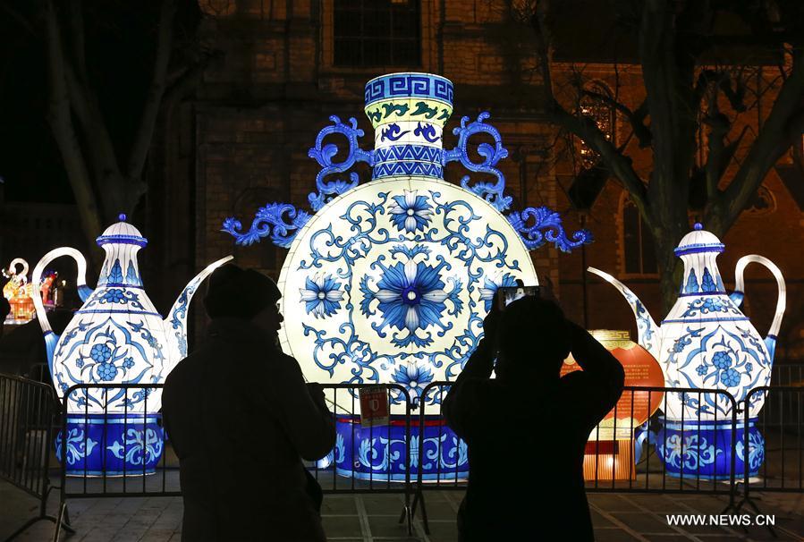 BELGIUM-BRUSSELS-CHINA-LANTERN EXHIBITION