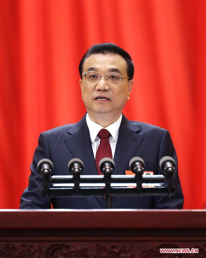 (TWO SESSIONS)CHINA-BEIJING-LI KEQIANG-NPC-OPENING (CN)