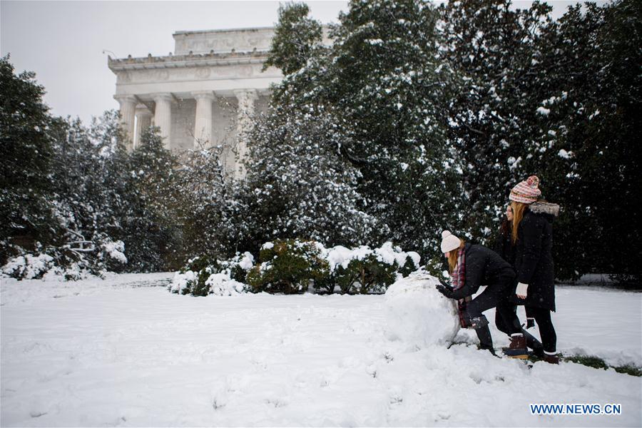 U.S.-WASHINGTON D.C.-SNOWSTORM