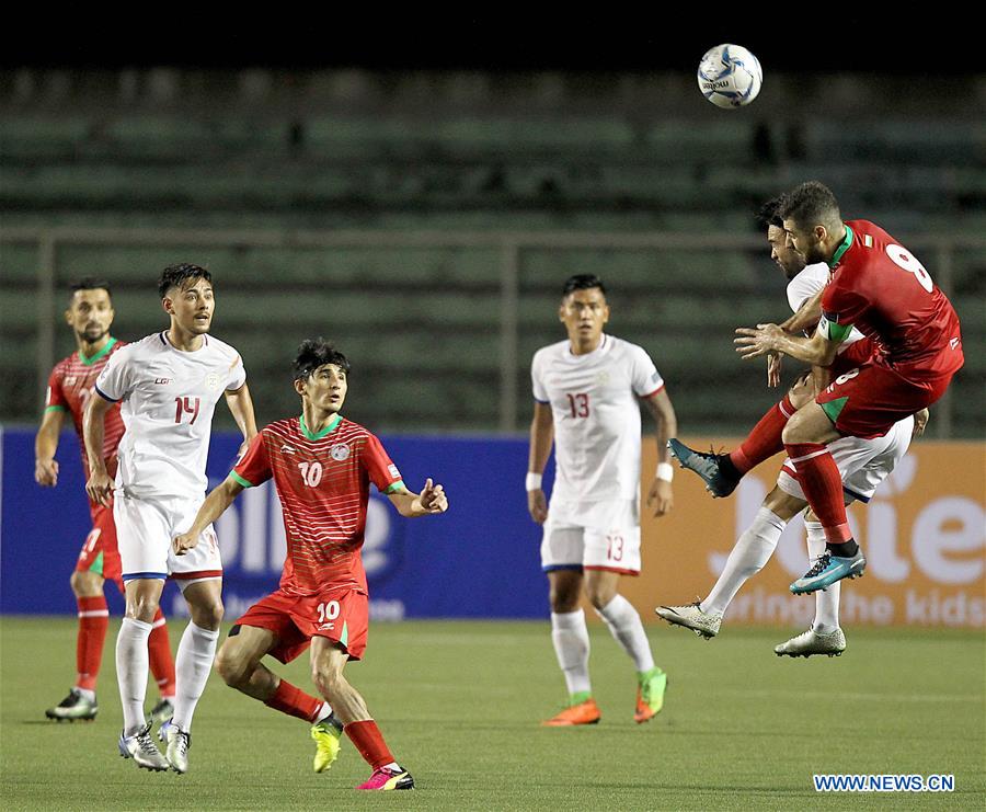 (SP)PHILIPPINES-MANILA-SOCCER-AFC CHAMPIONS LEAGUE-PHILIPPINES VS TAJIKISTAN