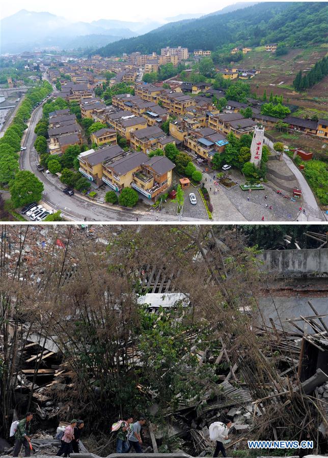 CHINA-SICHUAN-EARTHQUAKE-DECADE-NEW LOOK (CN)