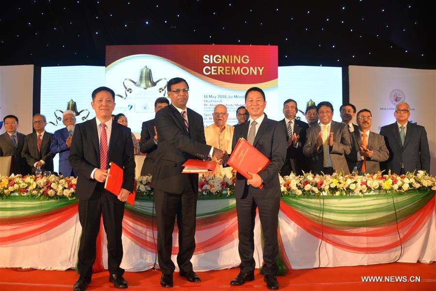 BANGLADESH-DHAKA-DHAKA STOCK EXCHANGE-CHINESE CONSORTIUM-DEAL-SIGNING