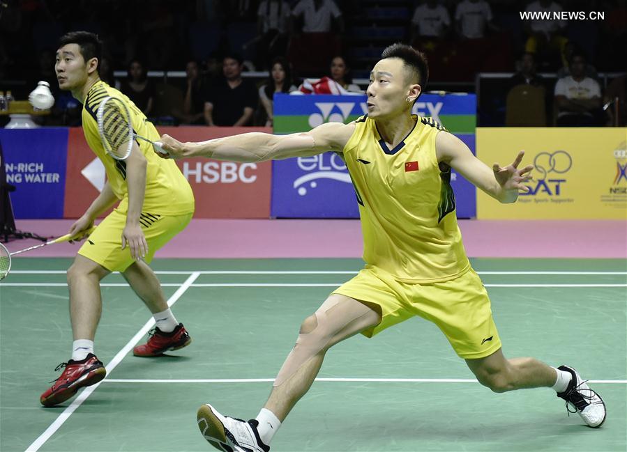 (SP)THAILAND-BANGKOK-BADMINTON-THOMAS CUP-FINAL