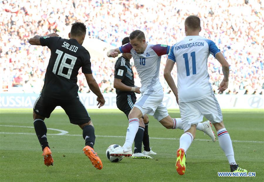 (SP)RUSSIA-MOSCOW-2018 WORLD CUP-GROUP D-ARGENTINA VS ICELAND