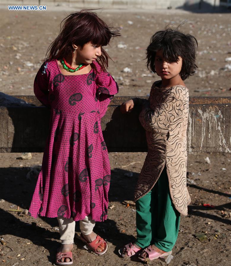 AFGHANISTAN-KABUL-DISPLACED CHILDREN-WORLD REFUGEE DAY