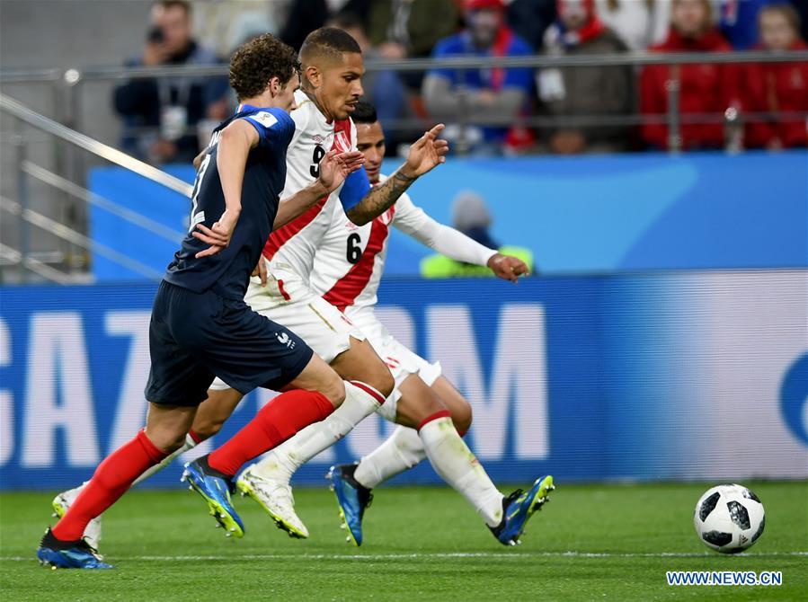 (SP)RUSSIA-YEKATERINBURG-2018 WORLD CUP-GROUP C-FRANCE VS PERU