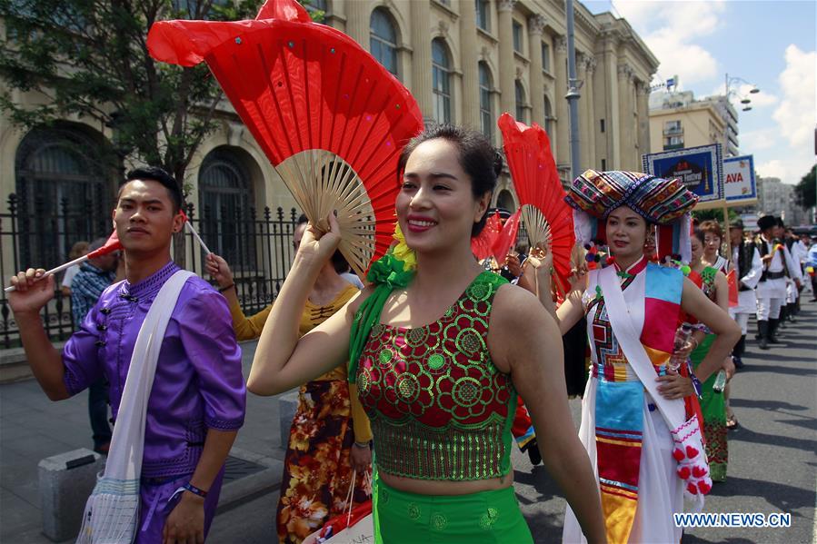 ROMANIA-BUCHAREST-FOLKLORE FESTIVAL