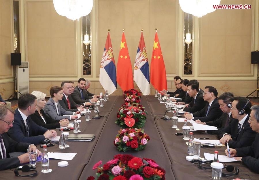 BULGARIA-SOFIA-LI KEQIANG-SERBIAN PM-MEETING 