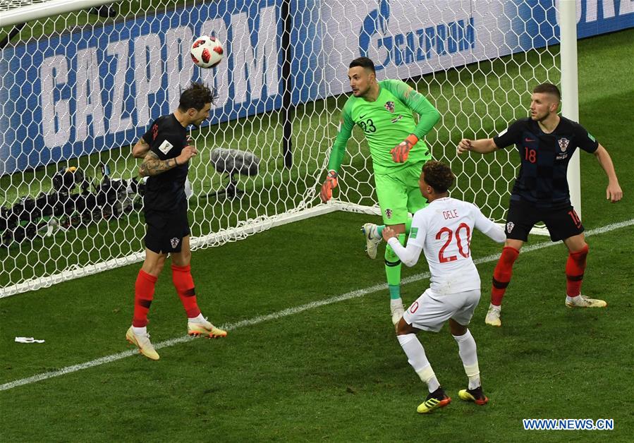 (SP)RUSSIA-MOSCOW-2018 WORLD CUP-SEMIFINAL-ENGLAND VS CROATIA