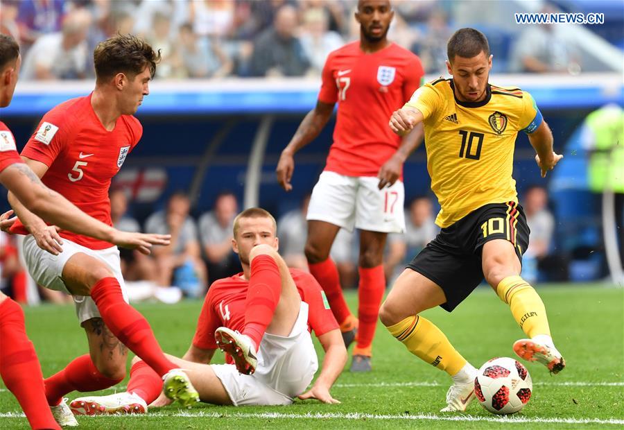 (SP)RUSSIA-SAINT PETERSBURG-2018 WORLD CUP-THIRD PLACE-ENGLAND VS BELGIUM