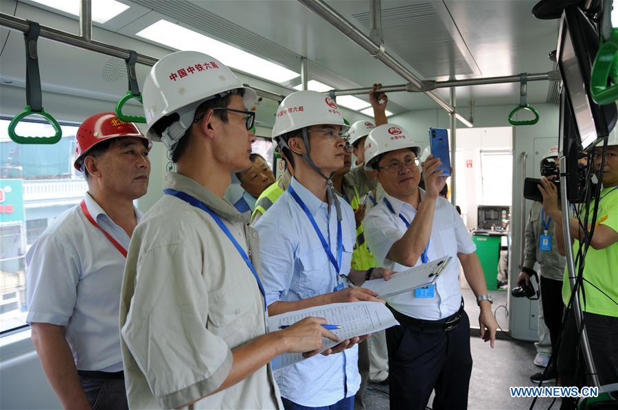 VIETNAM-HANOI-URBAN RAILWAY-TEST RUN