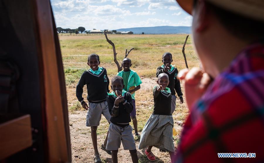 KENYA-MAASAI MARA-CHINESE WILDLIFE CONSERVATIONIST