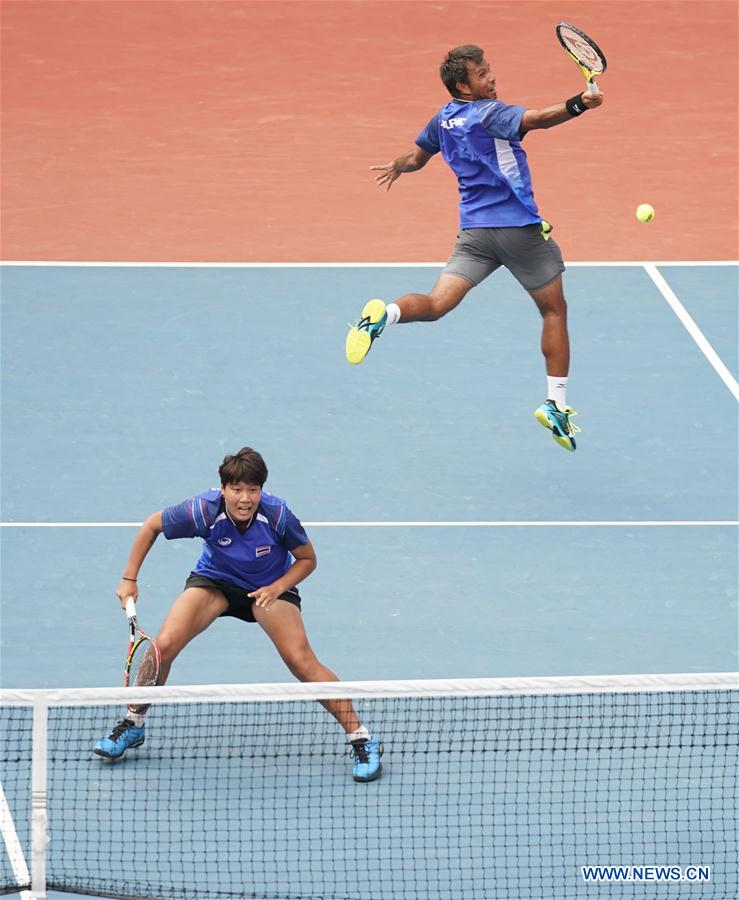 (SP)INDONESIA-PALEMBANG-ASIAN GAMES-TENNIS-MIXED DOUBLES