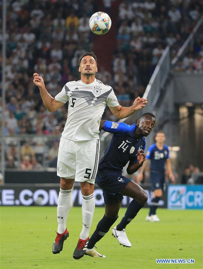 (SP)GERMANY-MUNICH-SOCCER-UEFA NATIONS LEAGUE-GERMANY VS FRANCE