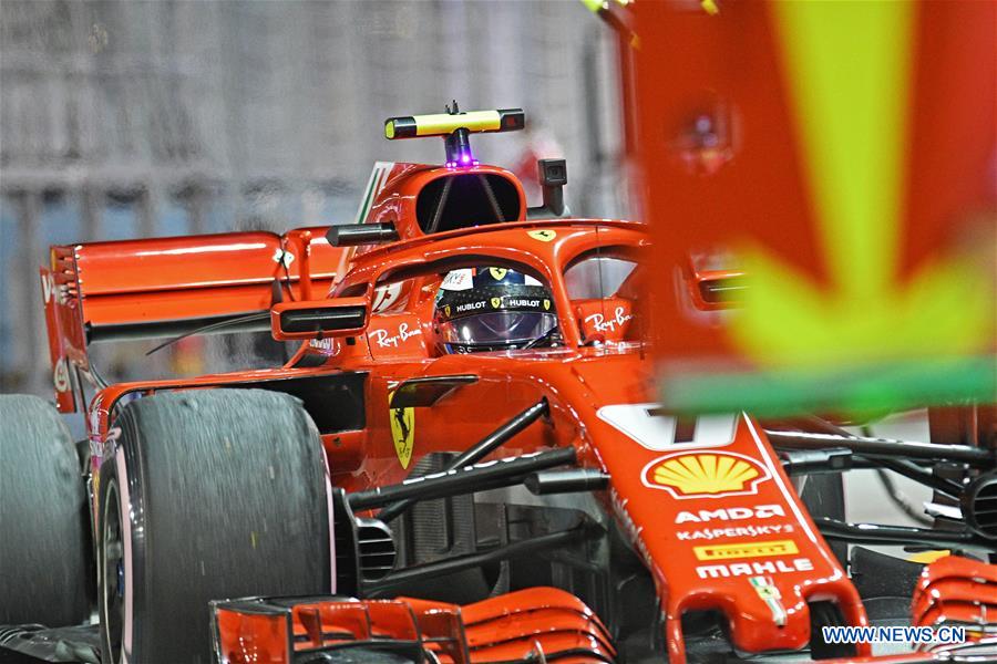 (SP)SINGAPORE-F1 GRAND PRIX NIGHT RACE-PRACTISE