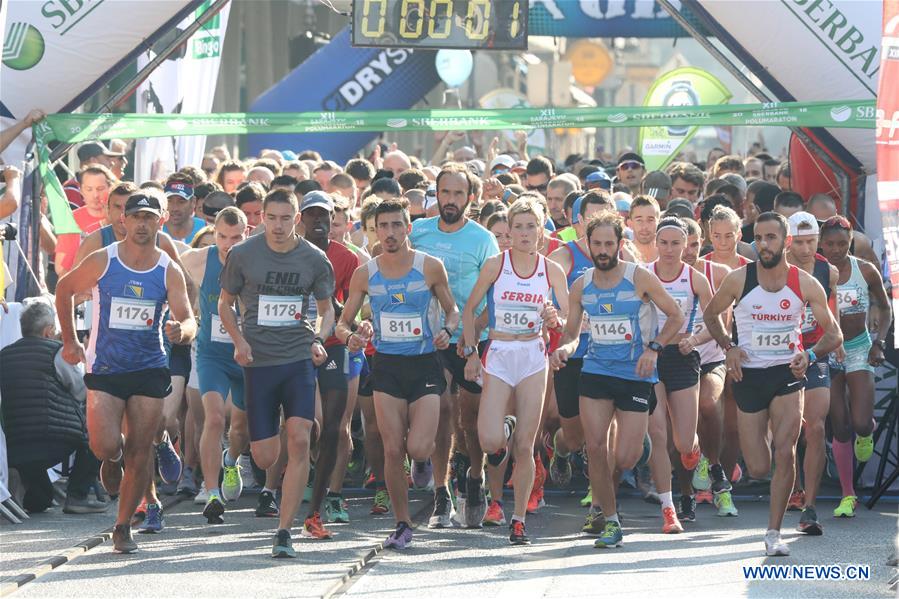 (SP)BOSNIA AND HERZEGOVINA-SARAJEVO-HALF MARATHON