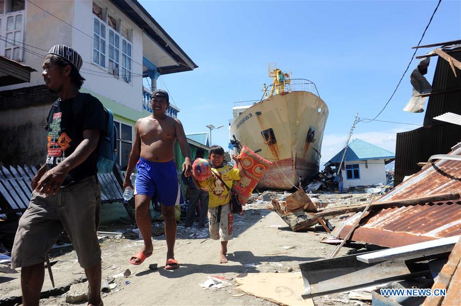 INDONESIA-DONGGALA-EARTHQUAKE AND TSUNAMI-AFTERMATH