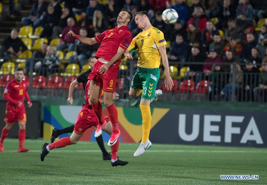 (SP)LITHUANIA-VILNIUS-SOCCER-UEFA-NATIONS LEAGUE