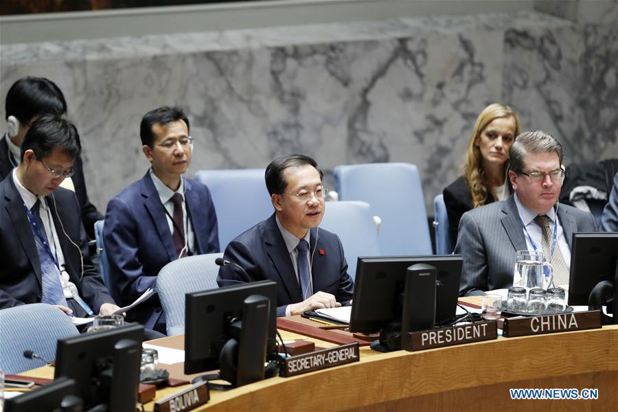 UN-SECURITY COUNCIL-SOUTH SUDAN-CHINA-ENVOY