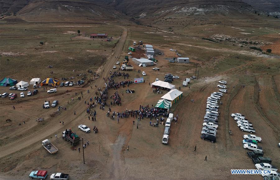 LESOTHO-QACHA'S NEK-CHINA-FUNDED ROAD