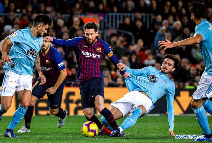 (SP)SPAIN-BARCELONA-FOOTBALL-SPANISH LEAGUE-BARCELONA VS CELTA