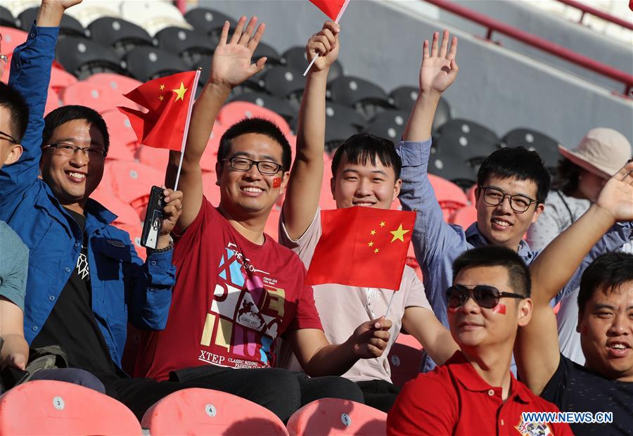 (SP)UAE-ABU DHABI-SOCCER-AFC ASIAN CUP 2019-GROUP C-CHN VS PHILIPPINES