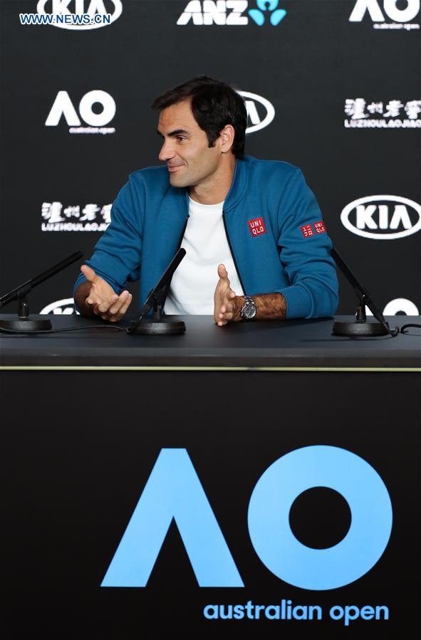 (SP)AUSTRALIA-MELBOURNE-TENNIS-AUSTRALIAN OPEN-PRESS CONFERENCE