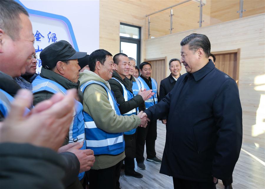 CHINA-HEBEI-XIONGAN-XI JINPING-INSPECTION (CN)