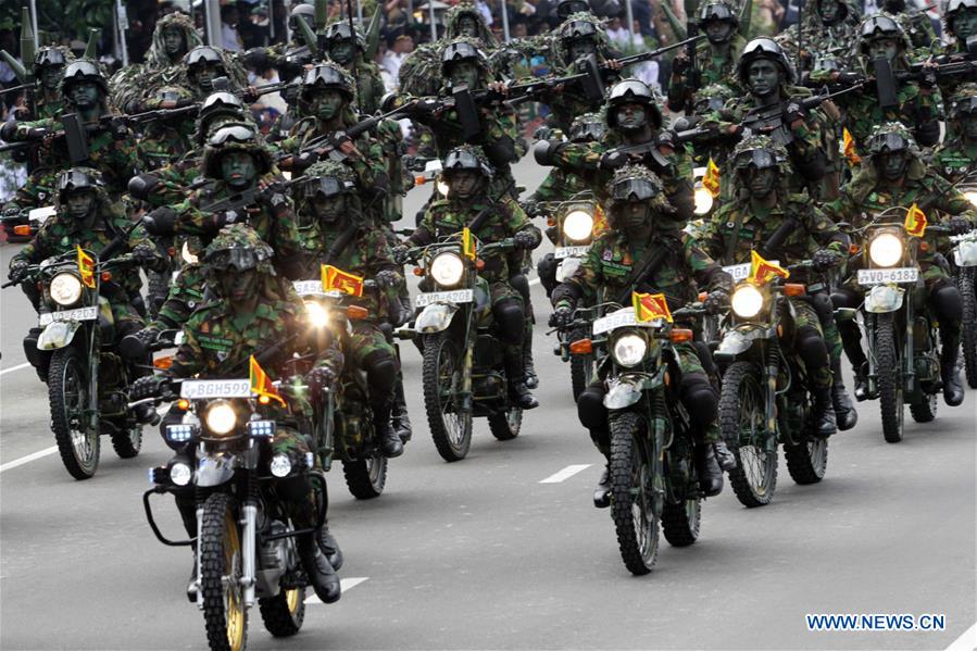 SRI LANKA-INDEPENDENCE DAY-PARADE