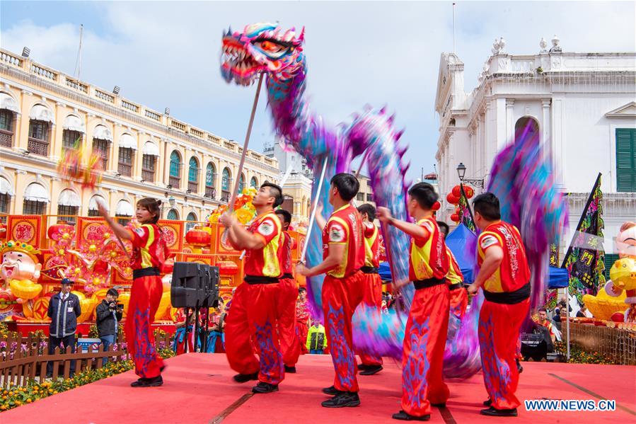 CHINA-MACAO-SPRING FESTIVAL-CELEBRATION (CN)