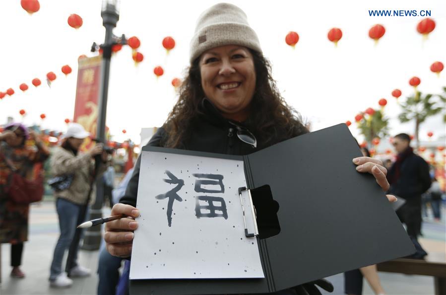 U.S.-LOS ANGELES-HOLLYWOOD-LUNAR NEW YEAR-CELEBRATION