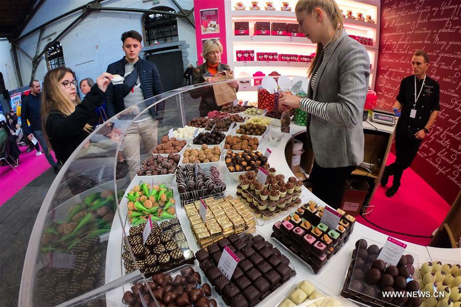 BELGIUM-BRUSSELS-CHOCOLATE FAIR