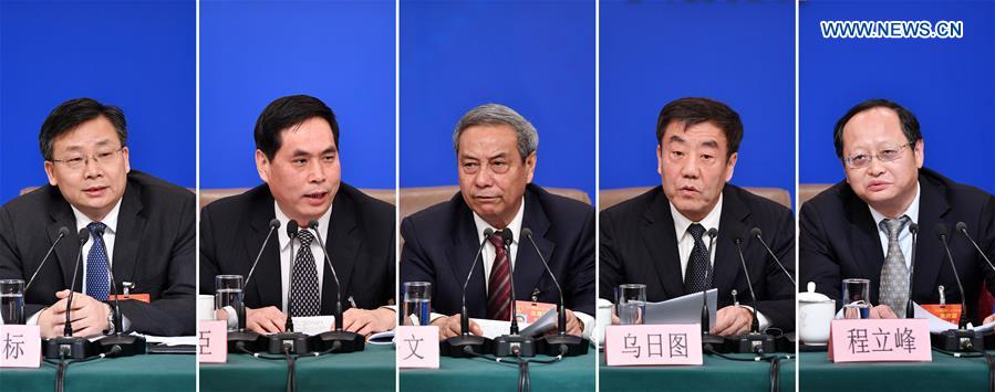 (TWO SESSIONS)CHINA-BEIJING-NPC-PRESS CONFERENCE (CN)