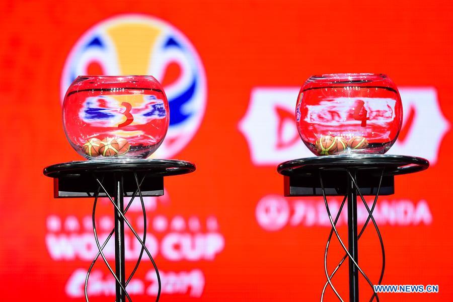 (SP)CHINA-SHENZHEN-BASKETBALL-FIBA WORLD CUP-DRAW