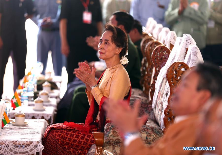 MYANMAR-THATON-POWER PLANT-OPENING CEREMONY