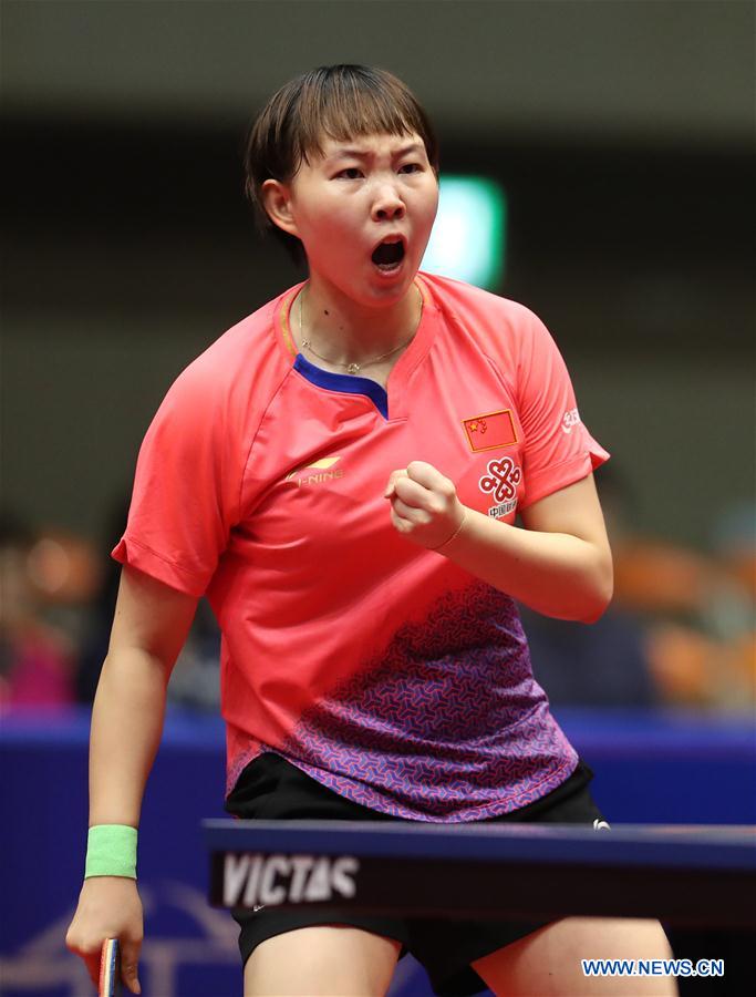 (SP)JAPAN-YOKOHAMA-TABLE TENNIS-ITTF ASIAN CUP 2019-SEMIFINALS