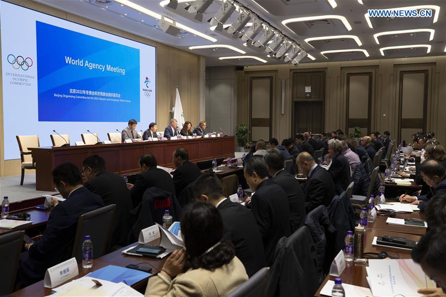 (SP)CHINA-BEIJING-BEJING 2022 OLYMPIC GAMES-WORLD AGENCY MEETING (CN)