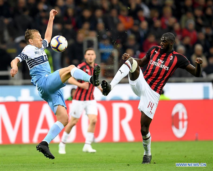 (SP)ITALY-MILAN-SOCCER-SERIE A-AC MILAN-LAZIO