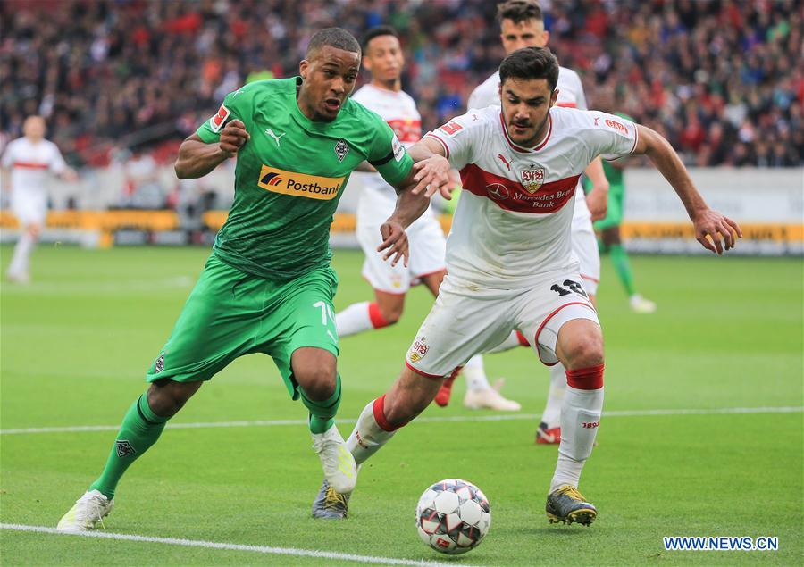 (SP)GERMANY-STUTTGART-SOCCER-BUNDESLIGA-STUTTGART VS MOENCHENGLADBACH