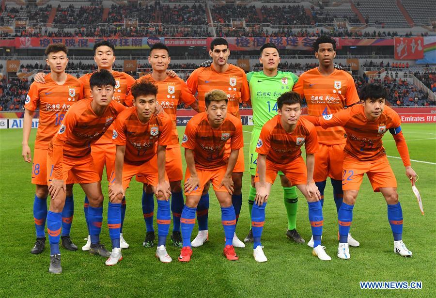 (SP)CHINA-SHANDONG-JINAN-SOCCER-AFC CHAMPIONS LEAGUE-GROUP E